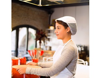 Gorro Visera Rejilla Blanco